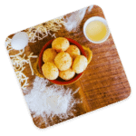 Pao de Queijo - Cheese Bread Focus